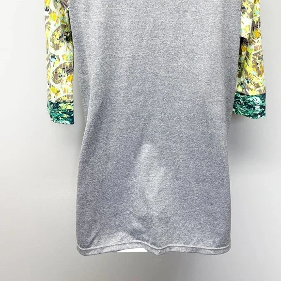 Maaji Activewear Top Long Sleeve Gray Size Large - Picture 8 of 13